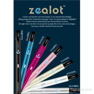 2014 Best Selling Electronic Cigarette, Colorful Ecig, Big Power E CIGS (zealot)